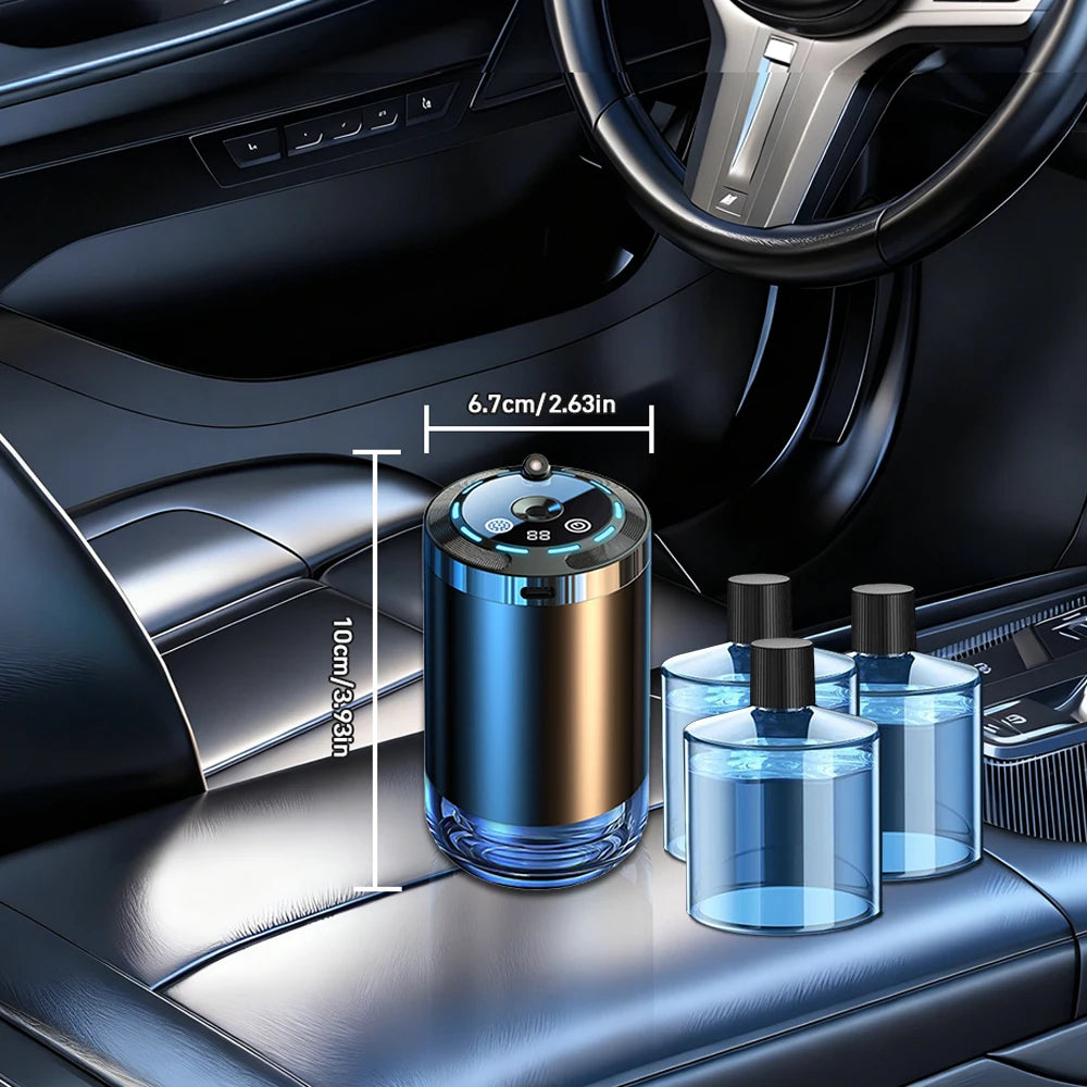 Car Electric Air Diffuser Aroma Car Air Vent Humidifier Mist Aromatherapy Car Air Freshener For Removing Odors Car Accessories